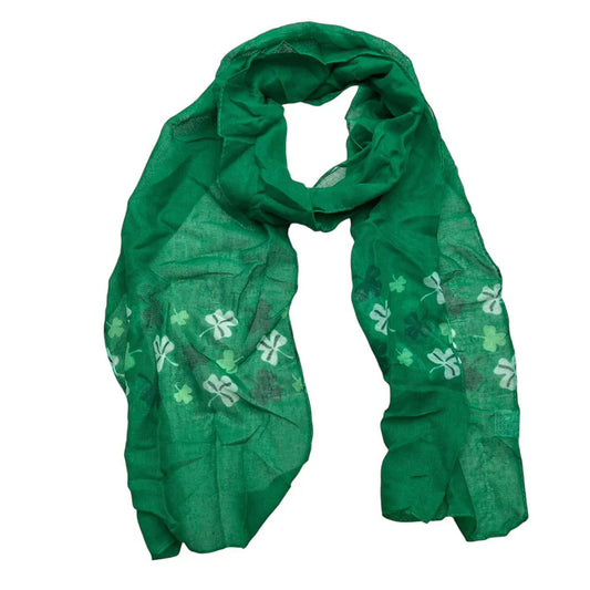 2pcs Olive Skinny Printed Scarf