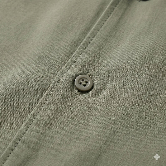 The Milano Tencel-Cotton Camp Collar Shirt