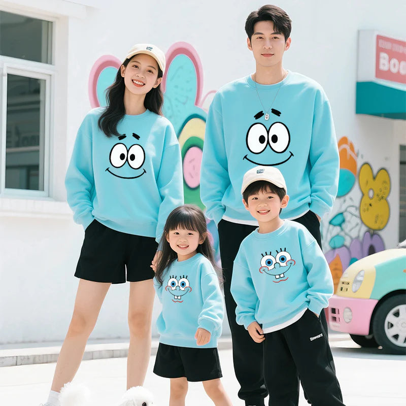 Parent-Child Matching Sweatsuits New Fall Winter Styles
